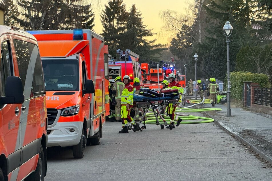 Die Feuerwehr rückte zu einem Großeinsatz an.