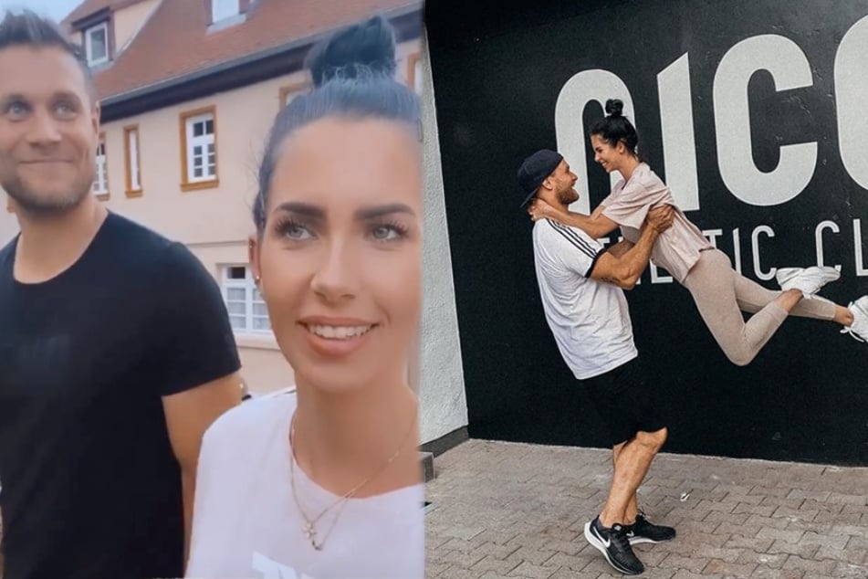 Isabel (30) und Michael "Mimi" Kraus (36) feierten am 4. Juli die Eröffnung ihres Fitnessstudios "Nice Athletic Club" in Göppingen. (Fotomontage)