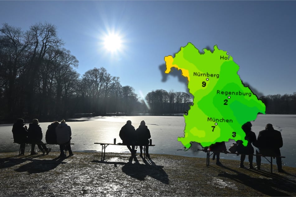 Sonnenschein kurz vor Weihnachten: So wird das Wetter in Bayern zum Wochenende
