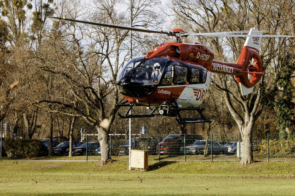 Der Patient wurde per Hubschrauber nach Greifswald transportiert. (Symbolbild)