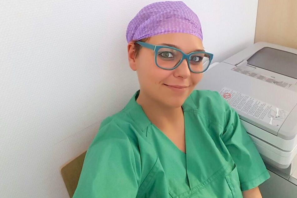 Rebecca hat sich für eine Ausbildung zur operationstechnischen Assistentin entschieden.