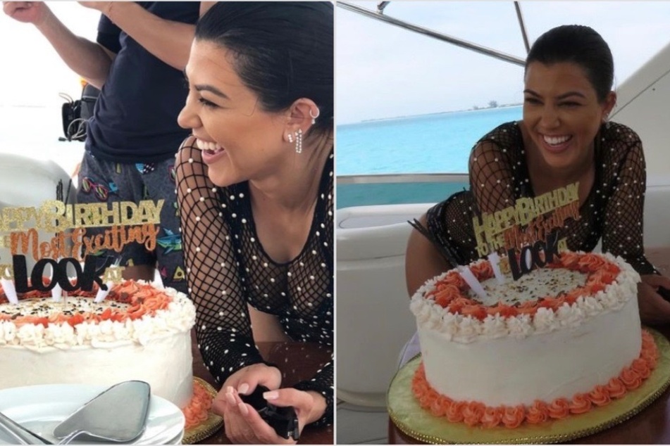 Did Kourtney Kardashian shade Kim at her lavish birthday celebration?