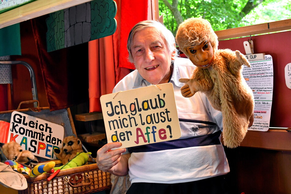 Zookasper Stefan Flinner (74) begeistert wieder mit seinen Geschichten zum Kindertag.
