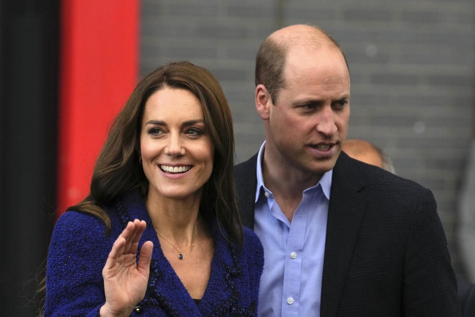 Prinz William und seine Ehefrau, Prinzessin Kate (beide 40). William ist in der Rangfolge der nächste Thronfolger.