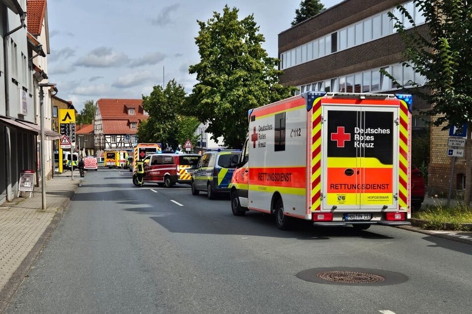 Mehrere Verletzte mussten nach dem Unfall medizinisch versorgt werden.