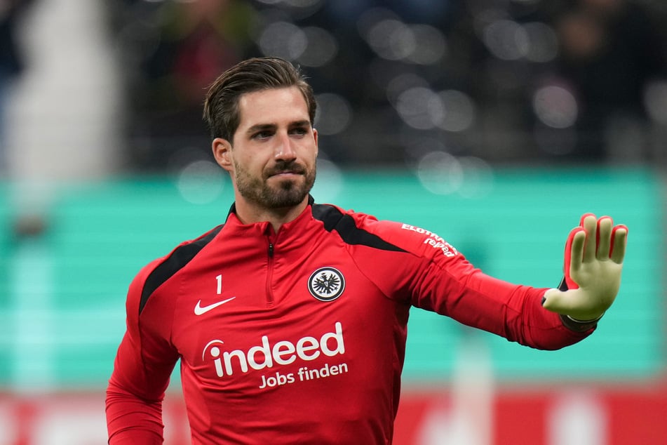 Eintrachts Keeper Kevin Trapp (34) war sichtlich enttäuscht über die erneute Nicht-Nominierung für die DFB-Auswahl.