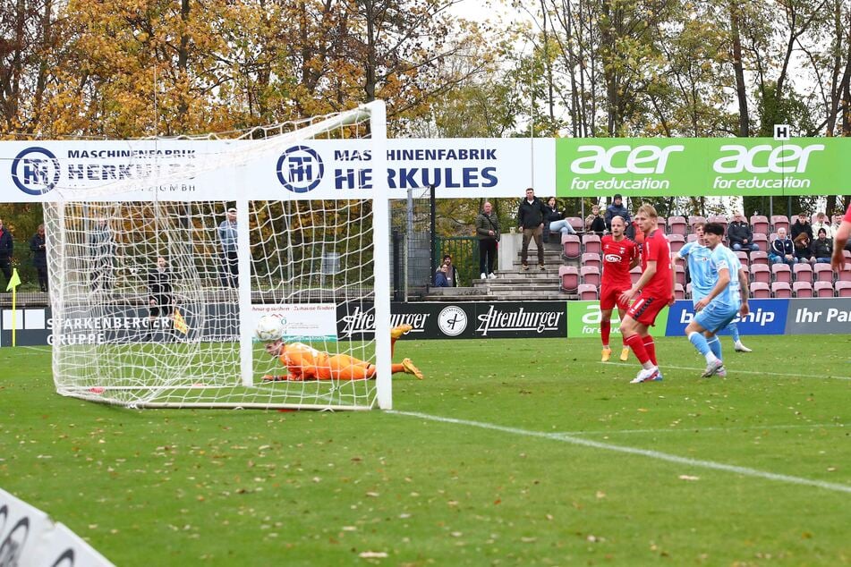 Treffer für Chemnitz! Der CFC gewann am Sonntag gegen Meuselwitz.