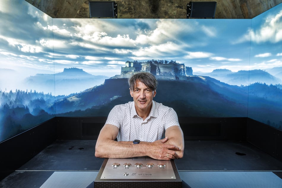 Festungs-Chef André Thieme (57) freut sich über die neue Attraktion.