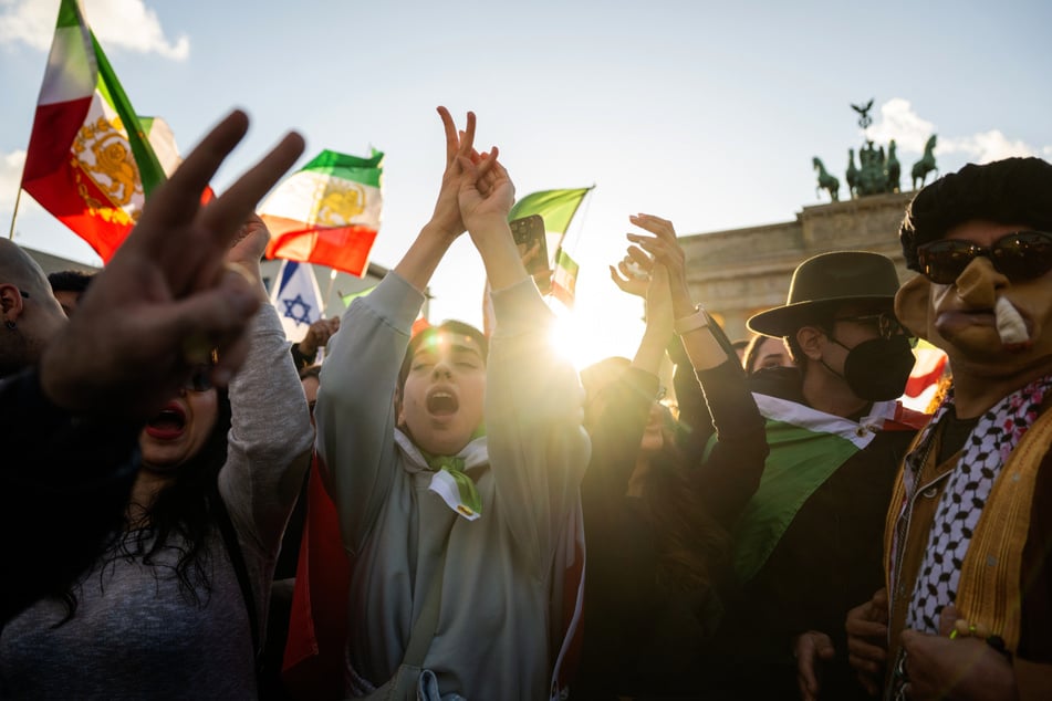 Teilnehmer der Demo dankten unter anderem Donald Trump.