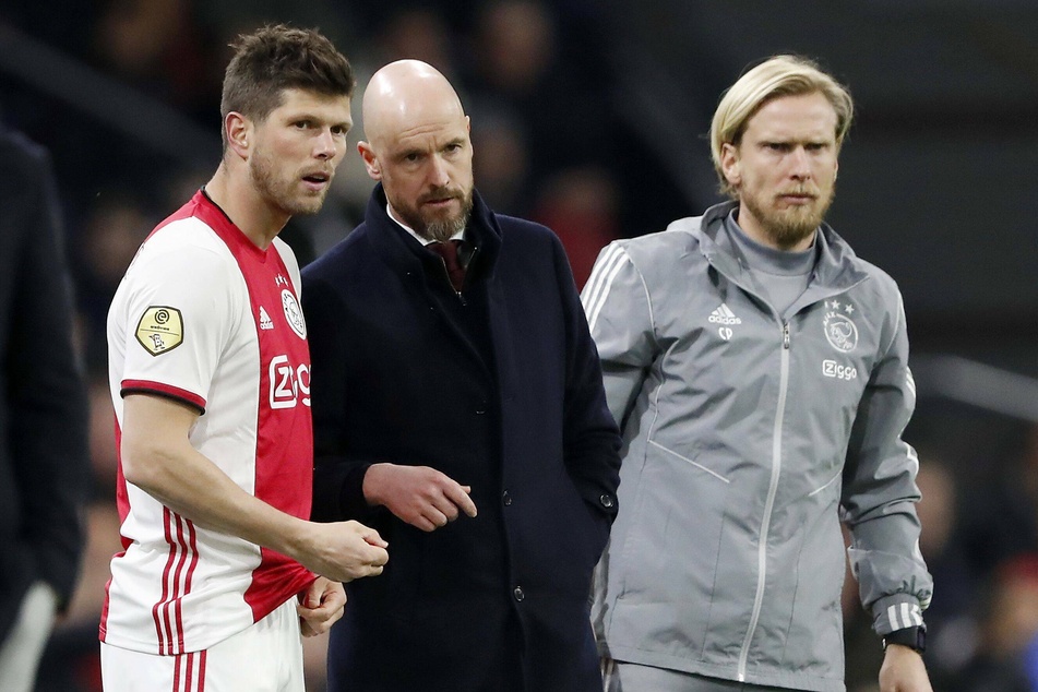 Ajax Amsterdams Co-Trainer Christian Poulsen (r.) hat bis mindestens 13. März Hausarrest erhalten.