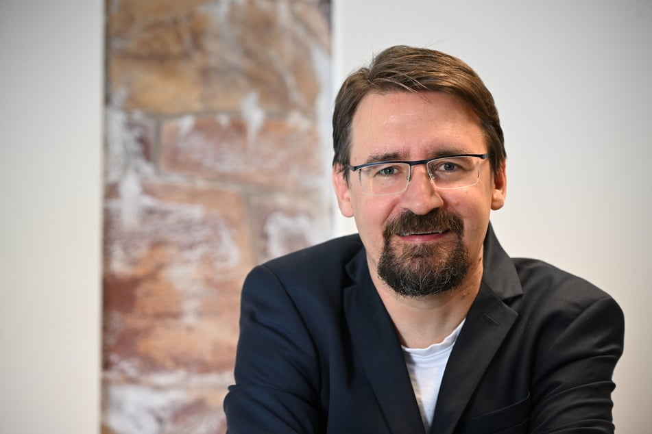 Soziologe Ulrich Weiser (46) vom FOG-Institut forscht zur aktuellen Wohnsituation in Chemnitz.