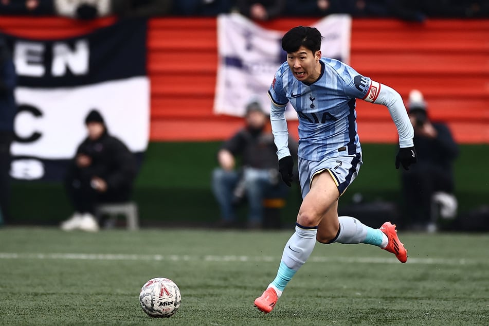 Heung-min Son (32) und seine Tottenham Hotspurs sind in Nordkorea nicht zu sehen.