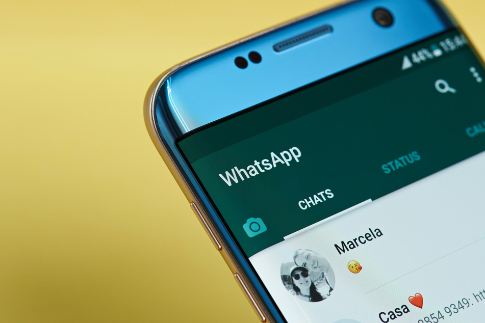 In efforts to be competitive, WhatsApp is copying Snapchat's disappearing message feature (stock image).