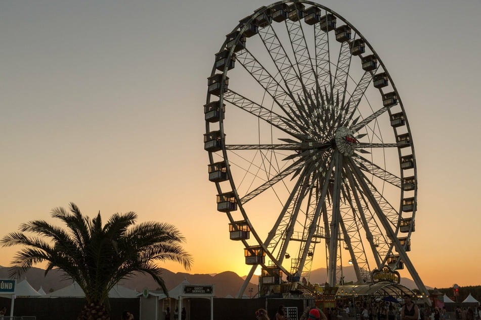 The Ferris wheel has come to be a staple at Coachella Music & Arts Festival.