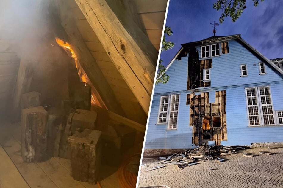 Nach Feuer in Deutschlands größter Holzkirche: Sind Jugendliche wichtige Zeugen?