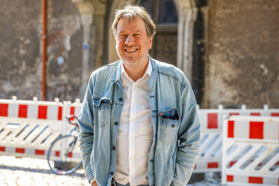 TV-Star Jörg Kachelmann (63) fuhr am Donnerstag nach Meißen, um das Kornhaus zu besuchen.