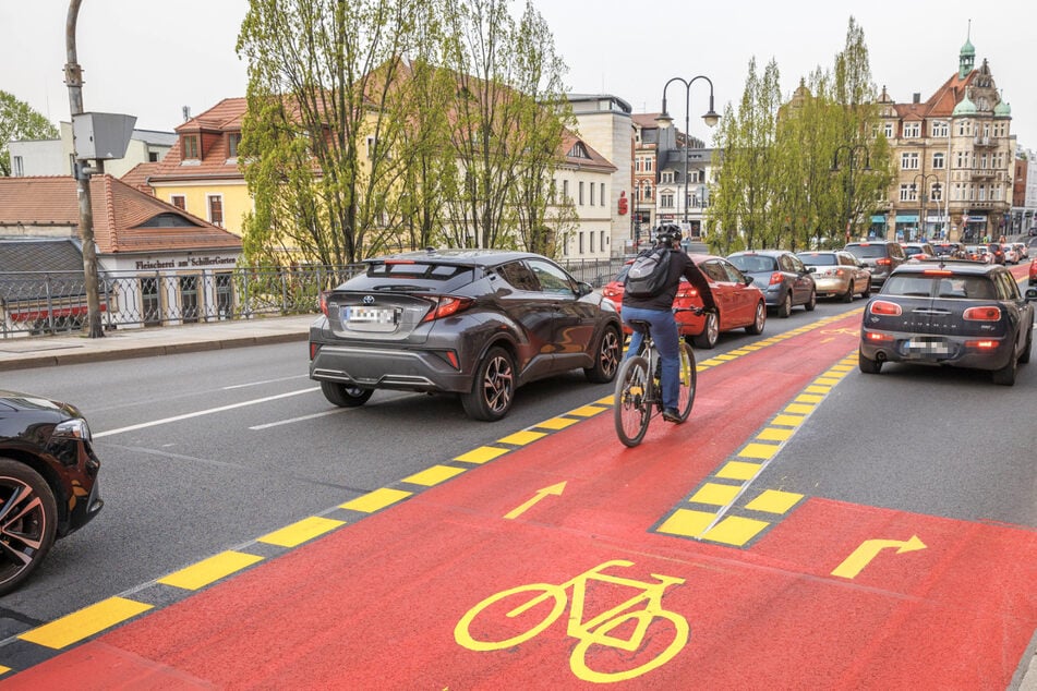 Nach etwa drei Wochen wurde der Verkehrsversuch abgebrochen.