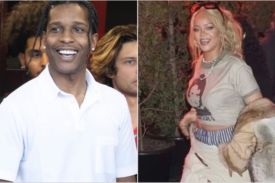 Rihanna and A$AP Rocky (l.) turned heads while attending weekend one of the annual Coachella music festival.