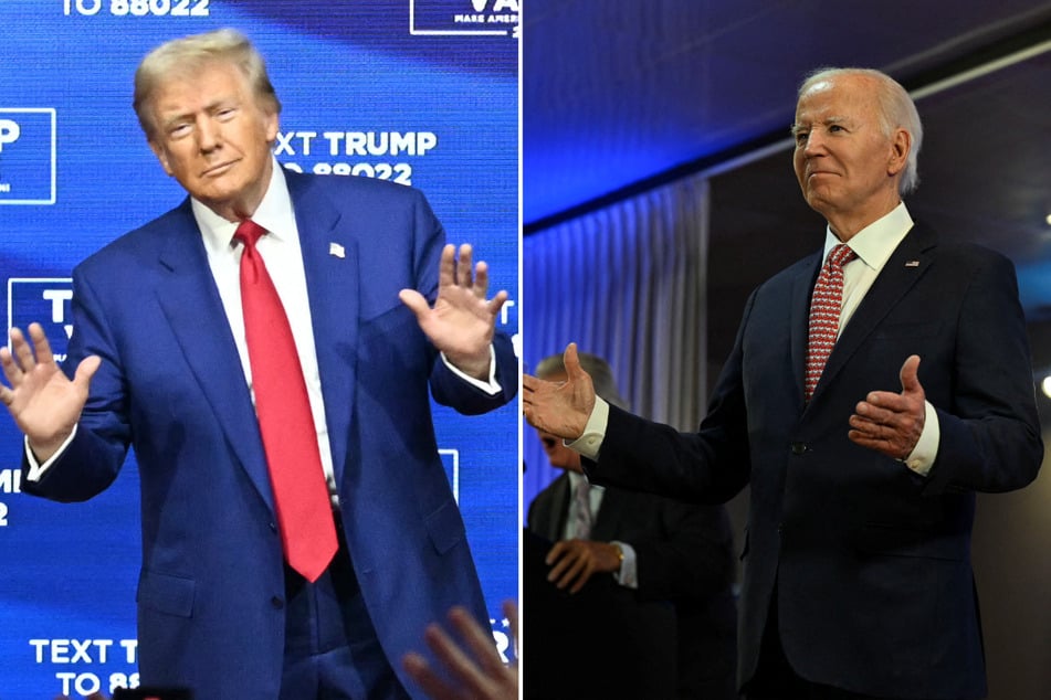 Donald Trump was called a "loser" by President Joe Biden, who mocked the Republican presidential candidate for his dancing at a rally.