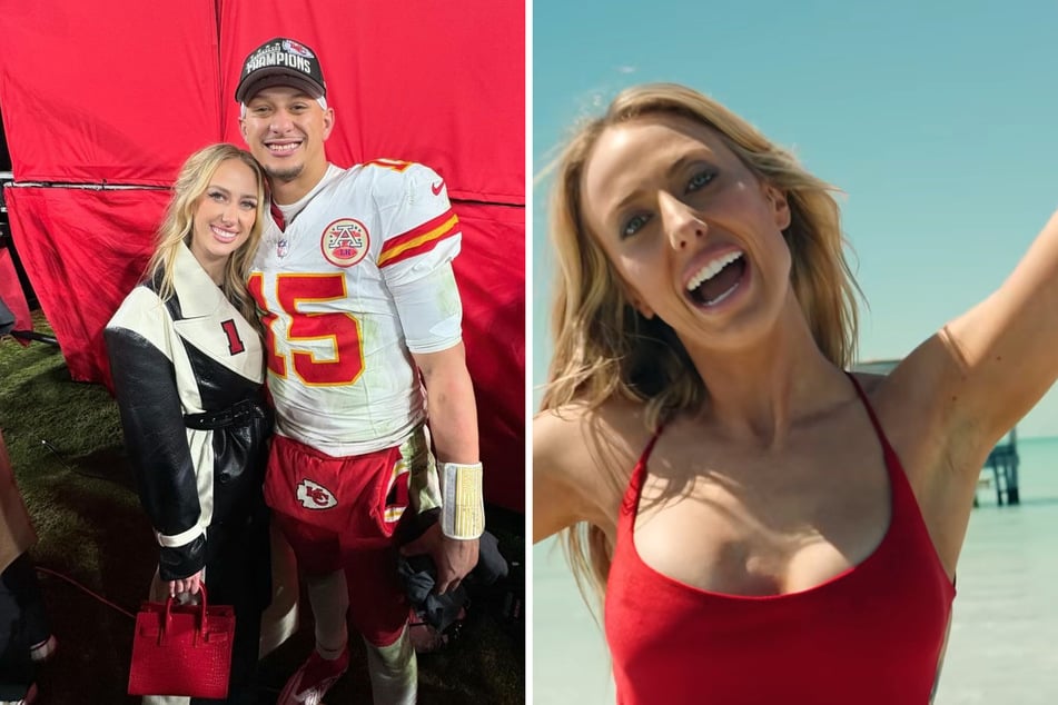 Patrick Mahomes' wife Brittany stuns in Sports Illustrated ahead of Super Bowl