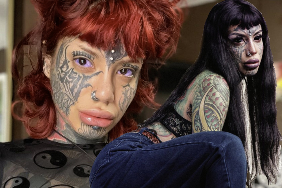 Model nach Tätowierung am Auge blind: "Tattoos im Gesicht fühlen sich gut an"