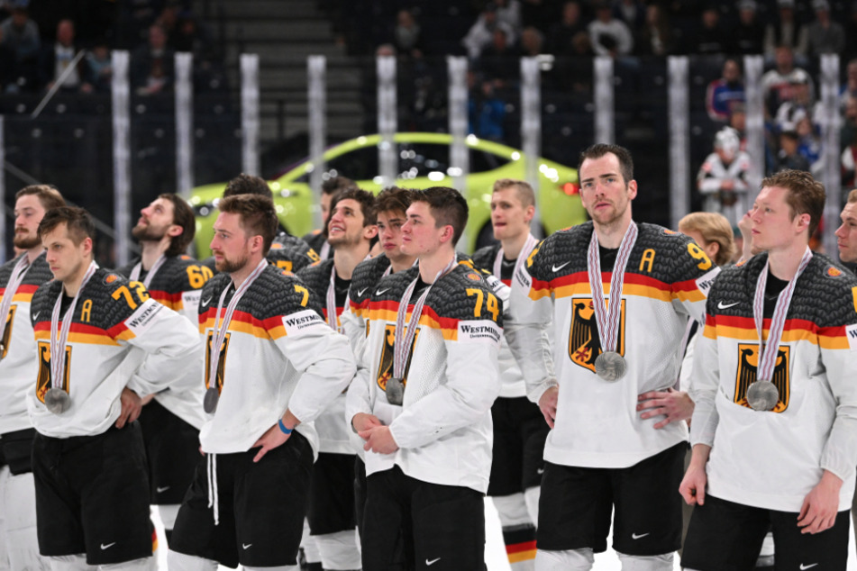 Die deutsche Eishockey-Nationalmannschaft musste sich letztendlich mit der Silbermedaille begnügen.