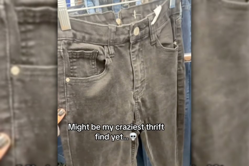 A primera vista, los pantalones parecían completamente normales...