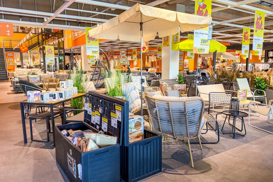 Bei Sconto in Zwickau gibt's Rabatte auf das zweite Möbelstück