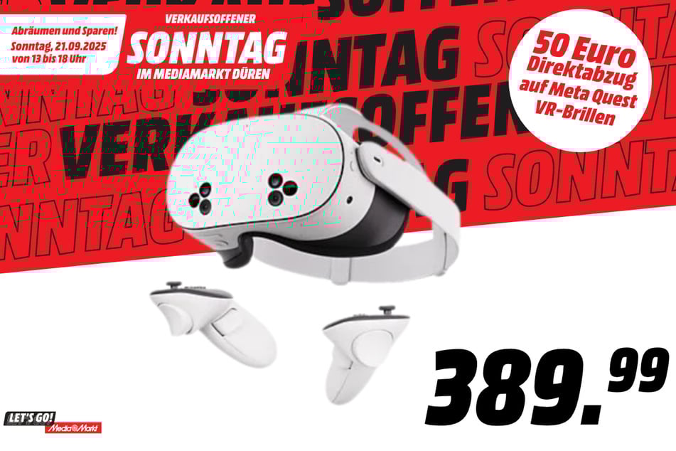 Meta Quest 3S für 389,99 Euro.