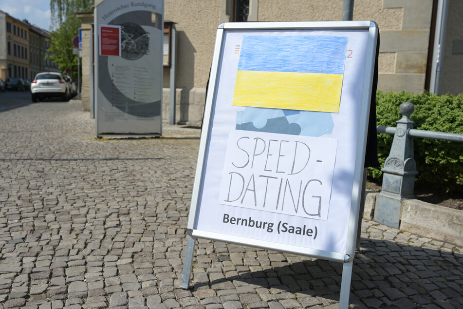 Ukrainische Geflüchtete und Unternehmen kamen am Samstag in Bernburg zum Job-Speeddating zusammen.