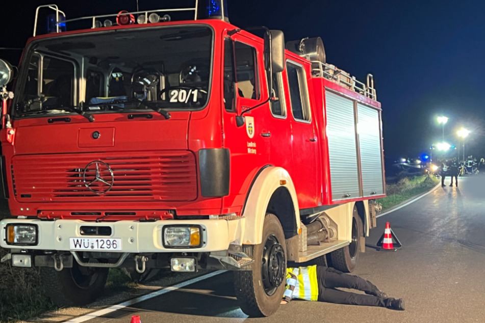 Tragödie bei Einsatzübung: Seniorin von Feuerwehrauto getötet