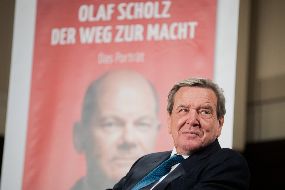 Der frühere Bundeskanzler Gerhard Schröder (78, SPD).