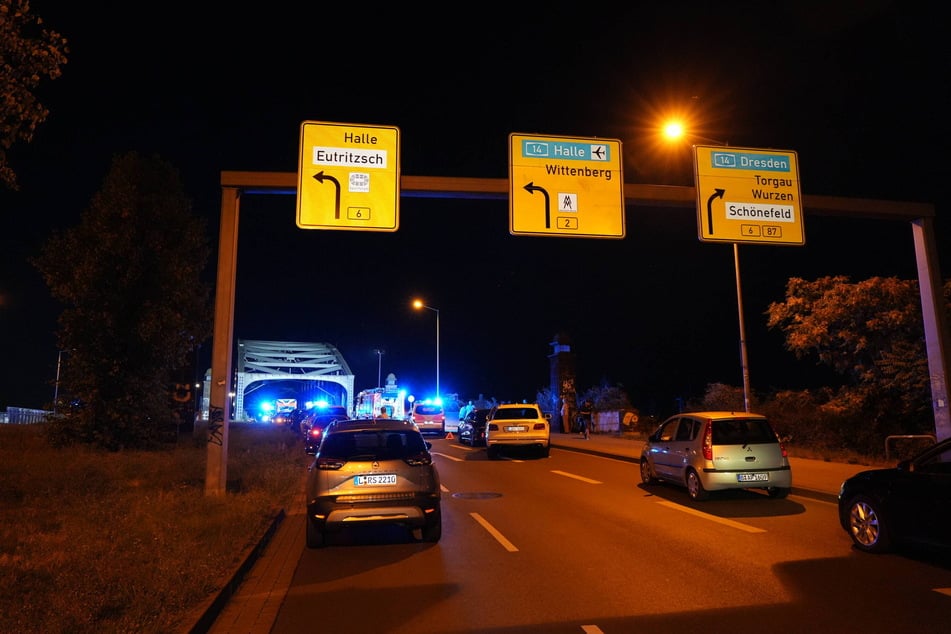 Der stadtauswärtige Verkehr staute sich.