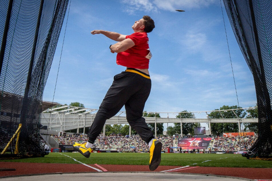 Beim Goldenen Oval Anfang Juni reichte es nur zu 64,96 m und Platz fünf.
