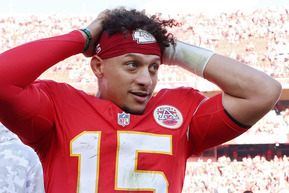 Konnte sein Glück selber nicht fassen: Quarterback Patrick Mahomes bleibt mit seinen Chiefs weiter ungeschlagen.