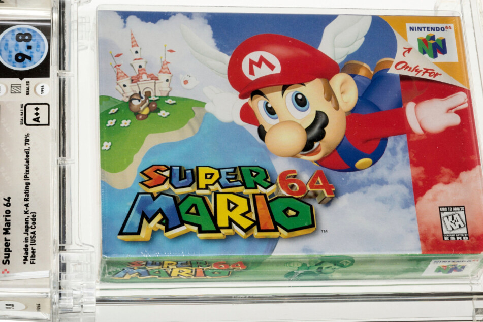 Diese N64-Version des Kultspiels "Super Mario 64" hat einen neuen Besitzer gefunden. Ein Käufer bot die unglaubliche Summe von 1,56 Millionen US-Dollar.