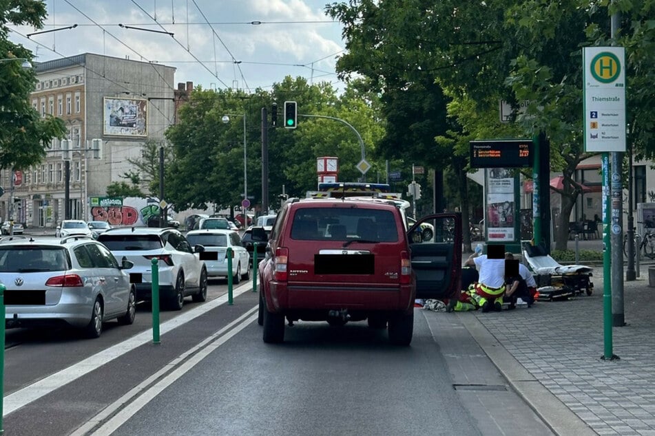 Ein Geländewagen ist am Donnerstag mit einem zehnjährigen Kind in Magdeburg zusammengestoßen.