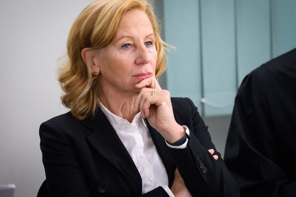 Patricia Schlesinger, ehemalige Intendantin des RBB, im Januar beim Prozess am Landgericht Berlin. (Archivbild)