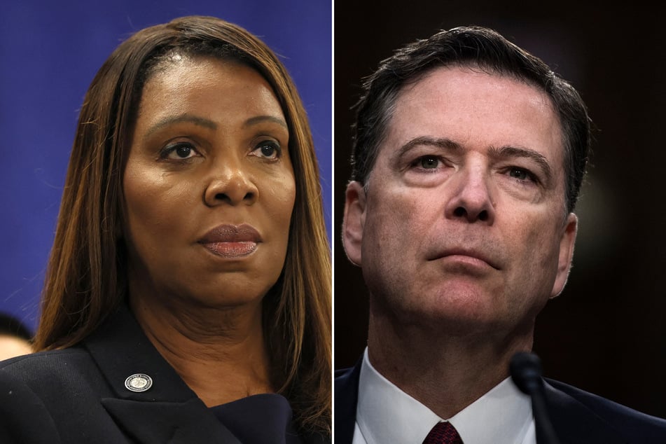 Judge sinks Trump's cases against James Comey and Letitia James