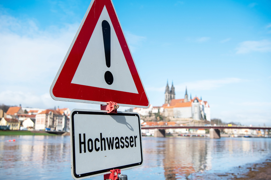 Achtung Hochwasser! In Sachsen ist die Flut-Gefahr besonders groß.