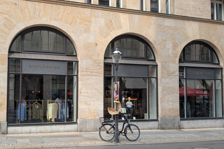 In den deutschen "Scotch &amp; Soda"-Stores, wie hier in Leipzig, wird's bald zappenduster.