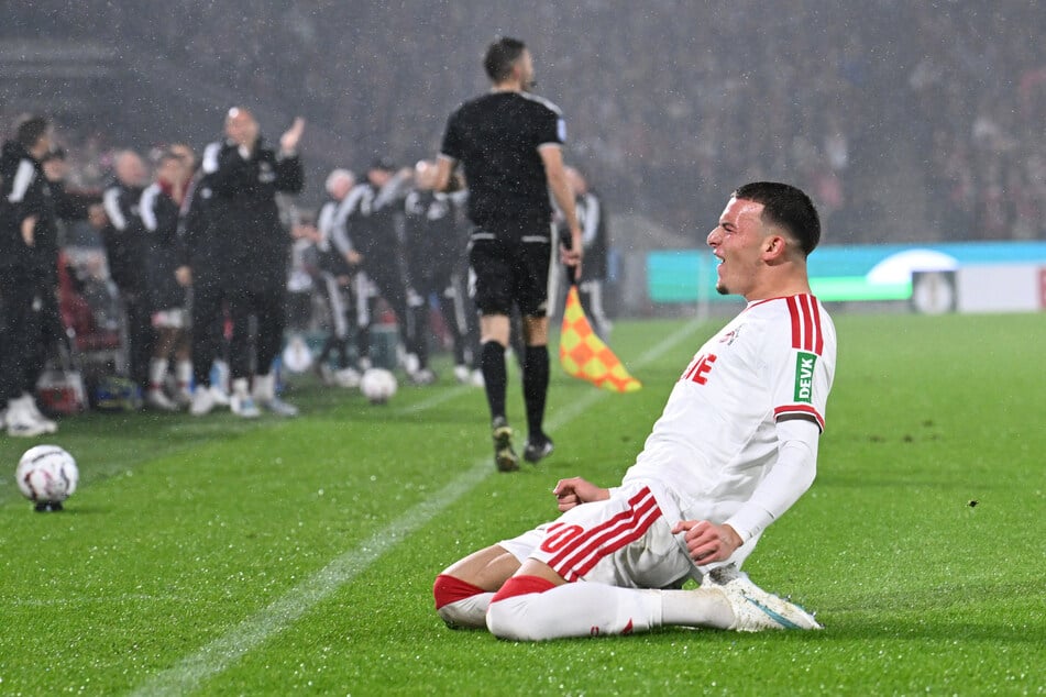 Said El Mala (20) war mit zwei Treffern maßgeblich am Sieg des 1. FC Köln gegen den 1. FC Union beteiligt.