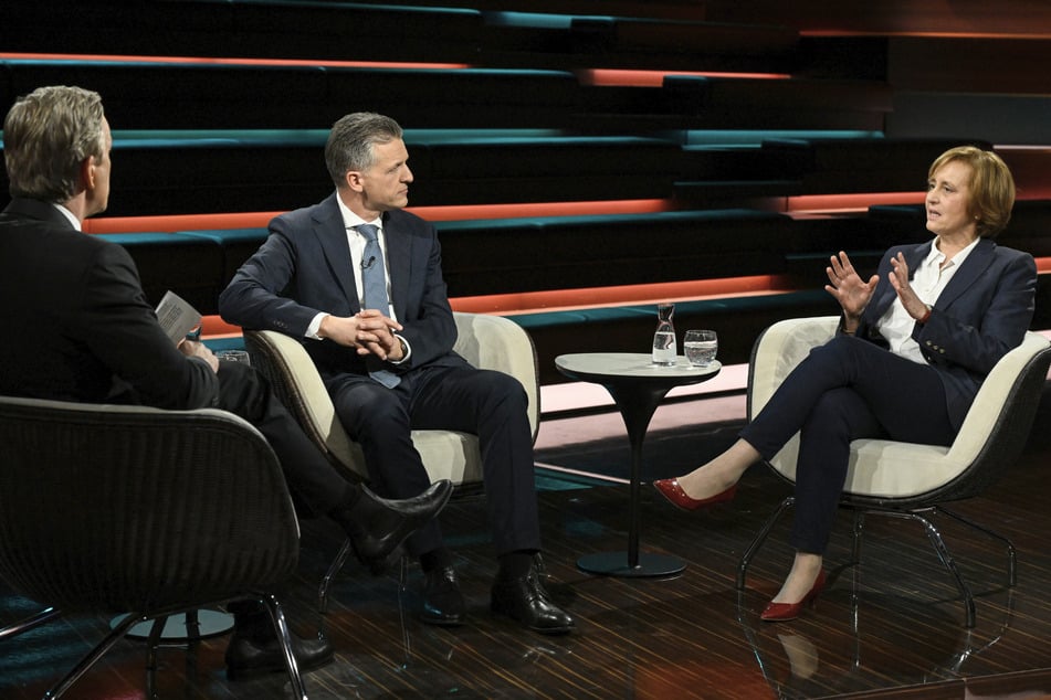 Am Mittwochabend diskutierte Markus Lanz (55, l.) mit den beiden Bundestagsabgeordneten Beatrix von Storch (53, AfD) und Thorsten Frei (51, CDU).