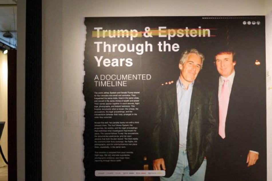 Trump and Epstein files "reading room" exhibit in NYC hits the road for national tour