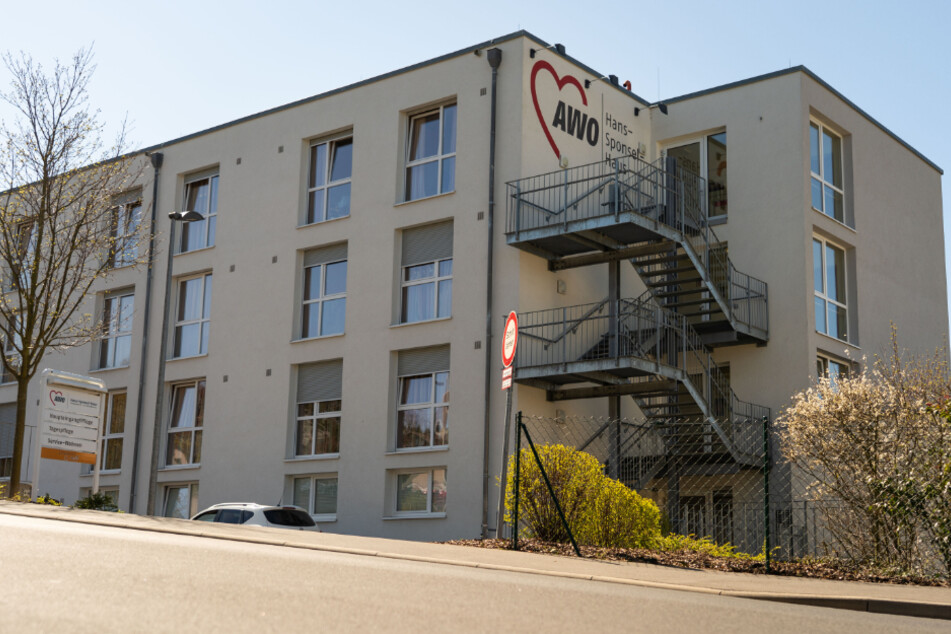 Ein betroffenes Seniorenheim in Würzburg.