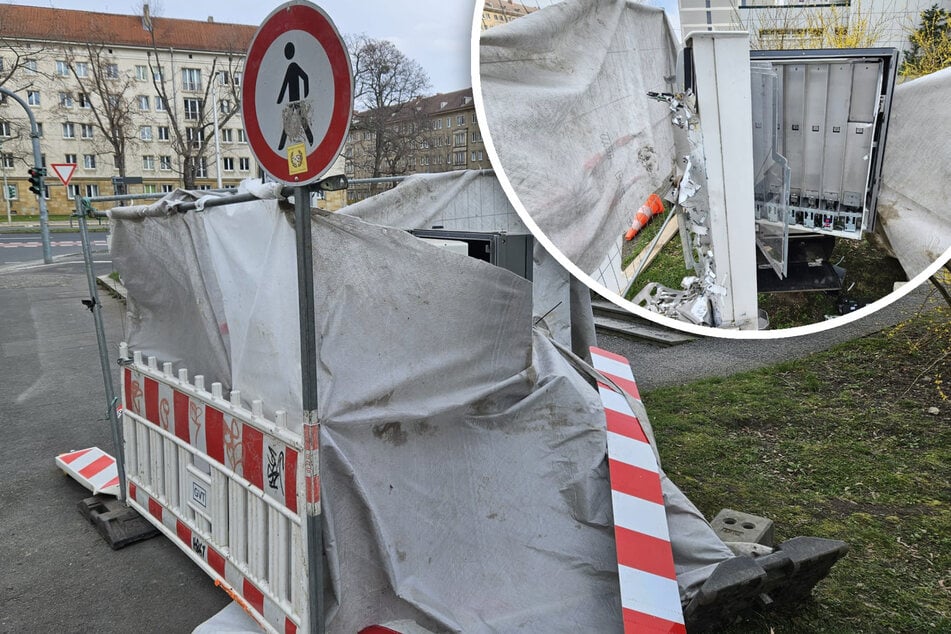 Dresden: Kuriose Masche: Mann täuscht Passanten in Dresden und plündert Zigarettenautomat