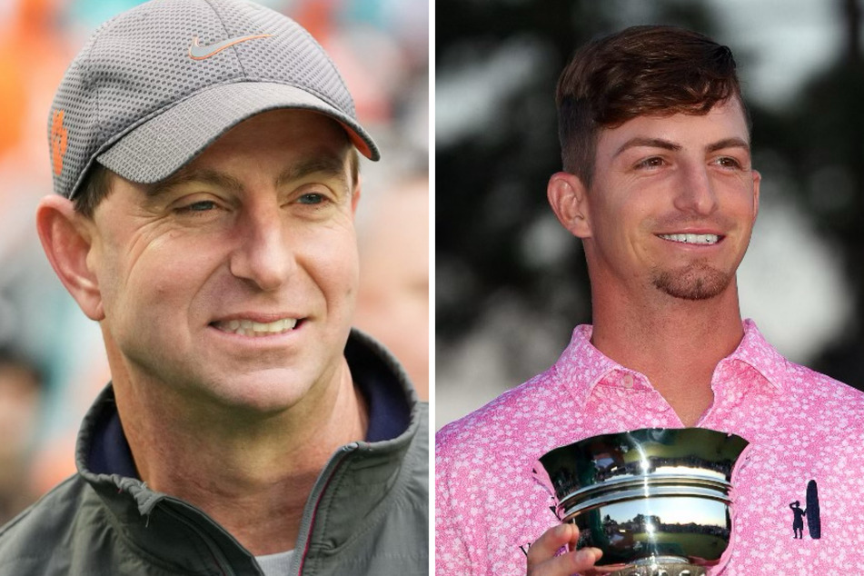 Clemson's Dabo Swinney goes viral thanks to amateur golfer look-alike