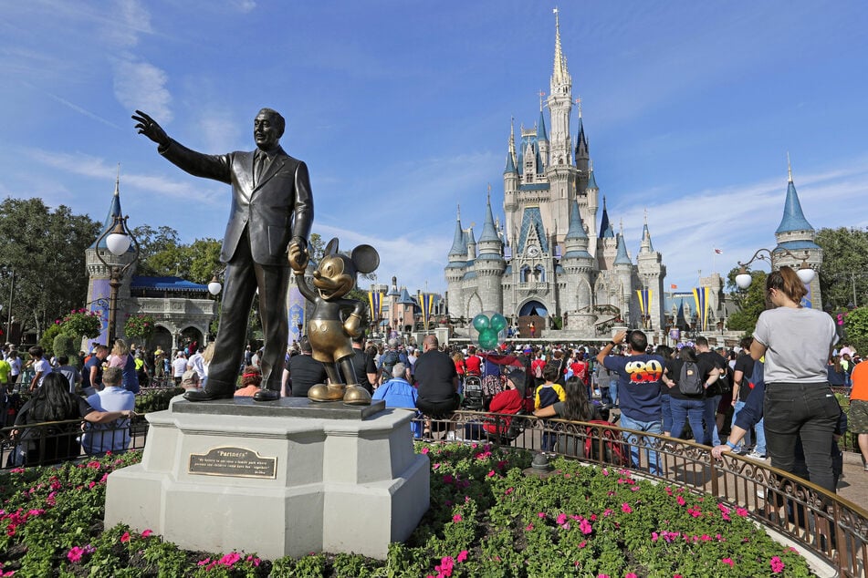 Der Vorfall ereignete sich in Disney World in der Nähe von Orlando im US-Bundesstaat Florida.