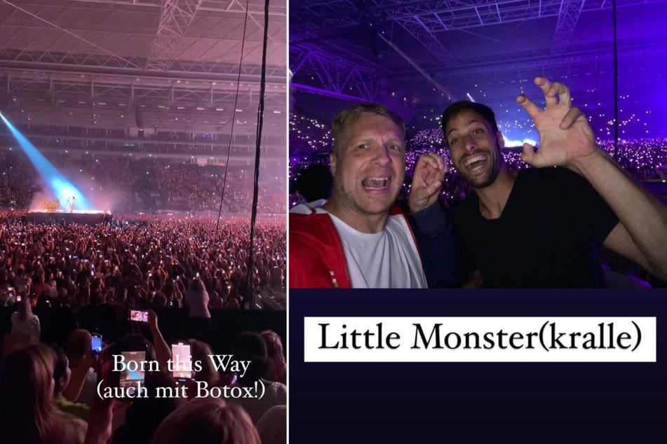 Oliver Pocher (44) war auf einem Lady-Gaga-Konzert in den Niederlanden.
