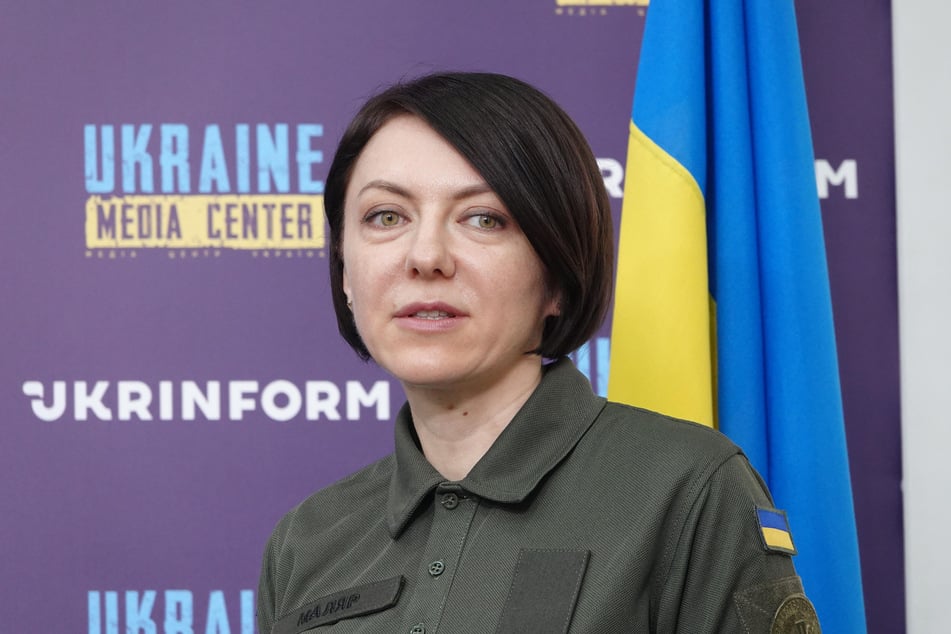 Hanna Maljar (44), stellvertretende Verteidigungsministerin der Ukraine, berichtet über über eine erfolgreiche Rückeroberung, vorwiegend im Süden des Landes.